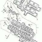 FZR 600RD Головка цилиндра