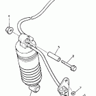 XVZ 1300 Амортизаторы задние