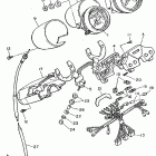 XV750DC/XV750D Спидометр