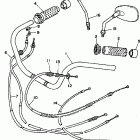 XV750DC/XV750D Троса