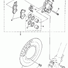 YZ 250 Передний тормозной суппорт