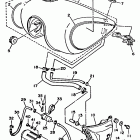 XV 1000 Топливный бак