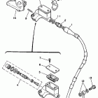 WR 500Z Главный тормозной цилиндр,передний
