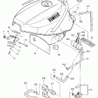 FZR 1000 Топливный бак