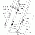 PW 80 Передняя вилка