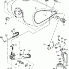 XV750DC/XV750D Топливный бак