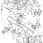 Virago 750 Впускная система