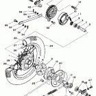 RT 100 Заднее колесо