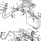 XV1100D/XV1100DC Выхлопная система