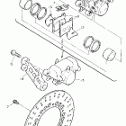 FZR 1000 Задний суппорт тормозной