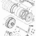 XT 225 Сцепление