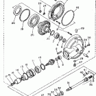 XV750DC/XV750D Ведущий вал
