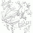 FZR 1000 Обтекатель 1