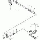 XJ 600S Вал переключения