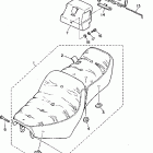 XV750DC/XV750D Сидение