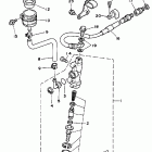 WR 250 Задний торм цилиндр
