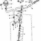 WR500ZD Задний торм цилиндр