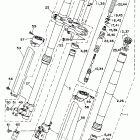 YZ 125 Передняя вилка