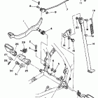 YZ 80 Подножки