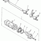Virago 750 Вилки переключения