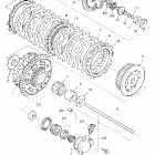 FZR 1000 Сцепление