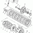 XJ 600S Сцепление