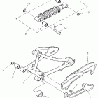 PW 80 Подвеска задние амортизаторы