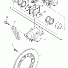 FJ1200 Задний суппорт тормозной
