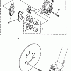 WR500ZD Передний тормозной суппорт