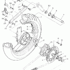 FZR 1000 Заднее колесо