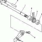 WR500ZD Вал переключения
