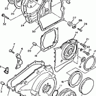VMX12D/VMX12DC Крышка картера двигателя