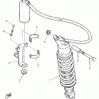 FZR 1000 Амортизаторы задние