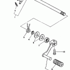 TW 200 Вал переключения