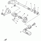 YZ 125 Вал переключения