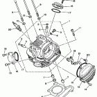 TW 200 Головка цилиндра