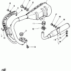 PW 50 Выхлопная система