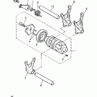XT 600E Вилки переключения