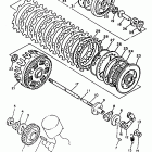 XV 1000 Сцепление