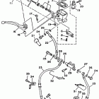 TDM 850 Главный тормозной цилиндр,передний