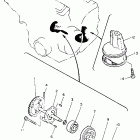 FZR 600RD Масляный насос