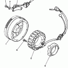 XV750DC/XV750D Генератор
