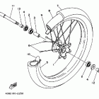 WR 250 Переднее колесо