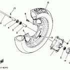 YSR 50 Переднее колесо