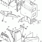 XV750DC/XV750D Боковая панель