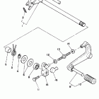 XT 225 Вал переключения