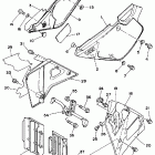YZ 125 Боковая панель