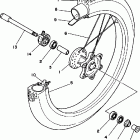 WR200RD Переднее колесо