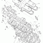 FZR 1000 Головка цилиндра
