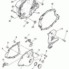 XT 225 Крышка картера двигателя
